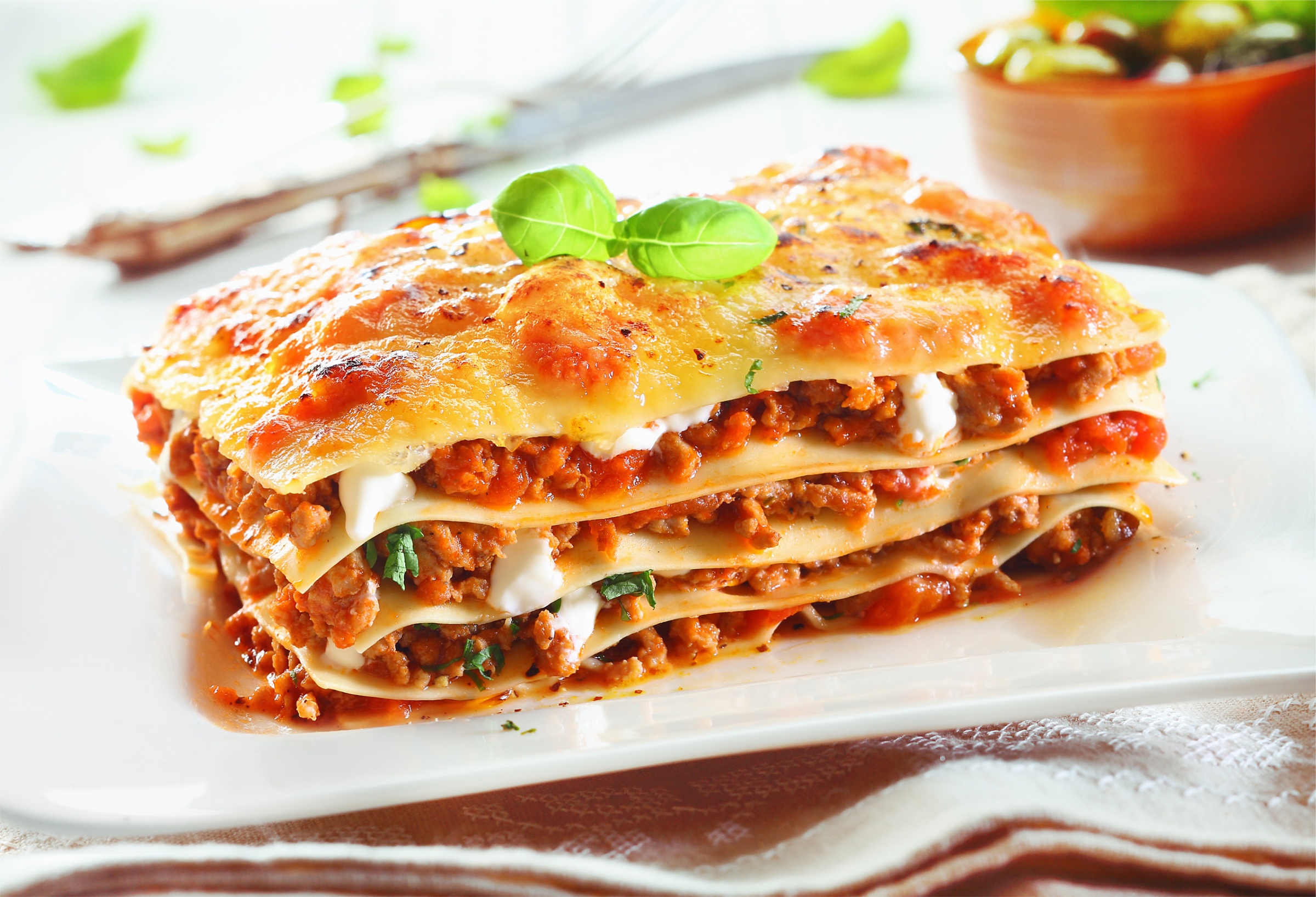 Food Lasagna HD Wallpaper | Background Image