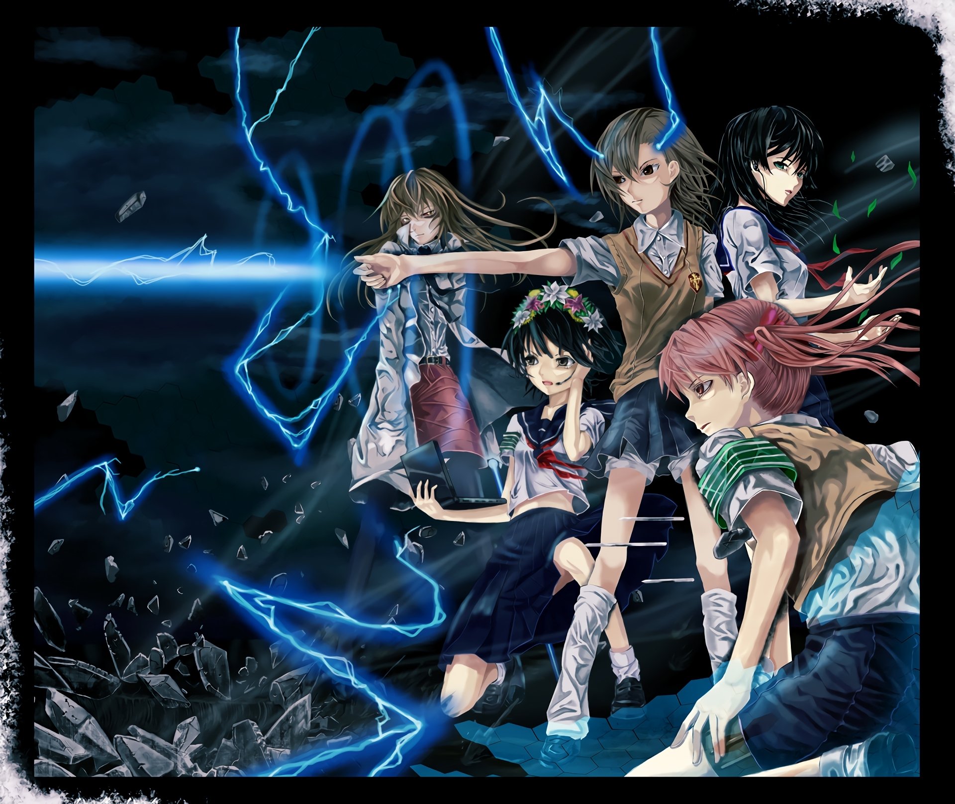 某科学的超电磁炮 电脑壁纸,桌面背景 | 1920x1