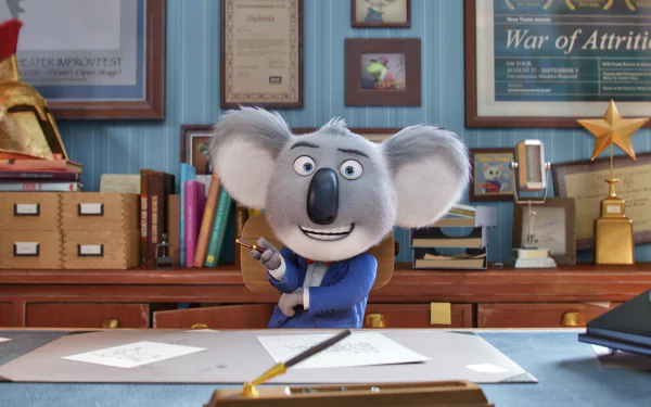 Buster Moon movie Sing HD Desktop Wallpaper | Background Image