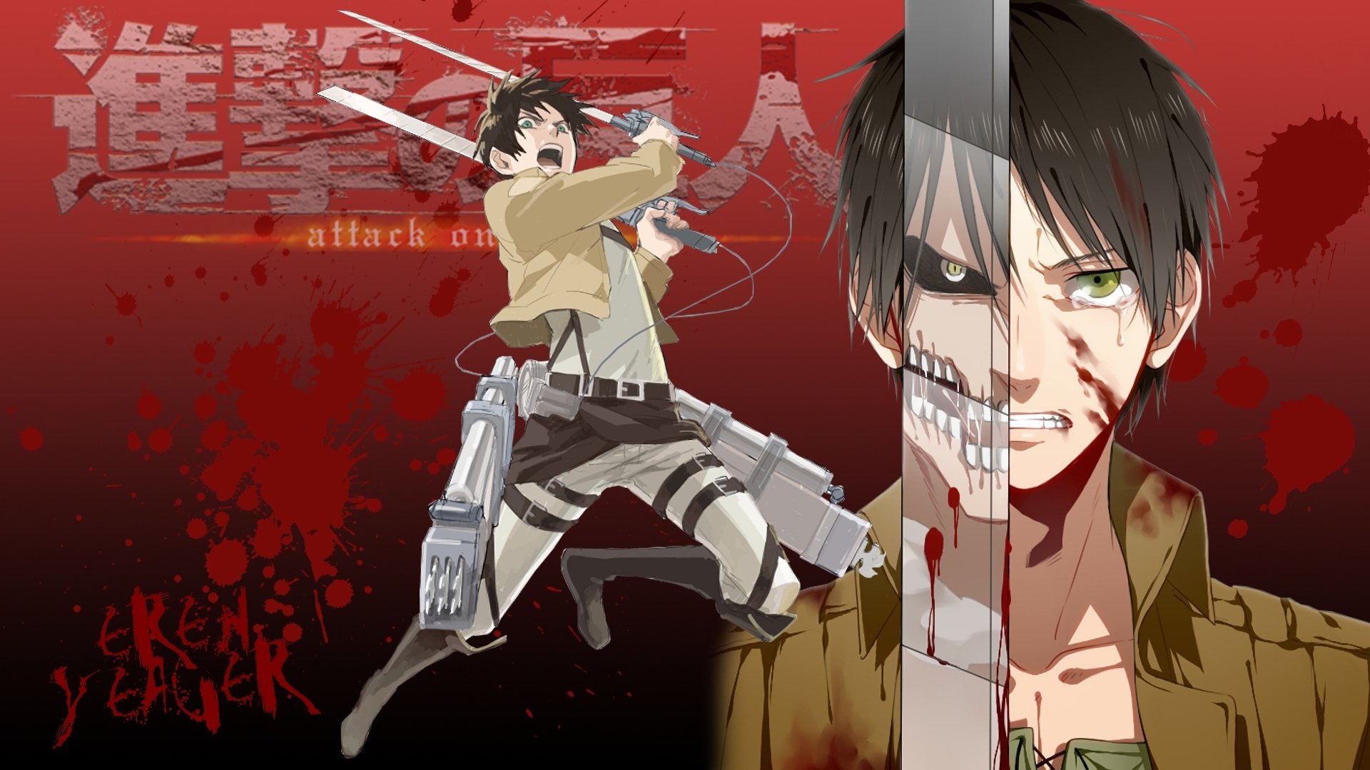 shingeki no kyojin eren yeager