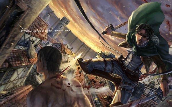 Anime Attack On Titan Shingeki No Kyojin Levi Ackerman HD Wallpaper | Background Image