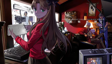 Anime Fate/Stay Night: Unlimited Blade Works HD Desktop Wallpaper | Background Image