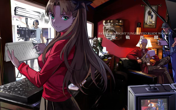 Anime Fate/Stay Night: Unlimited Blade Works HD Desktop Wallpaper | Background Image