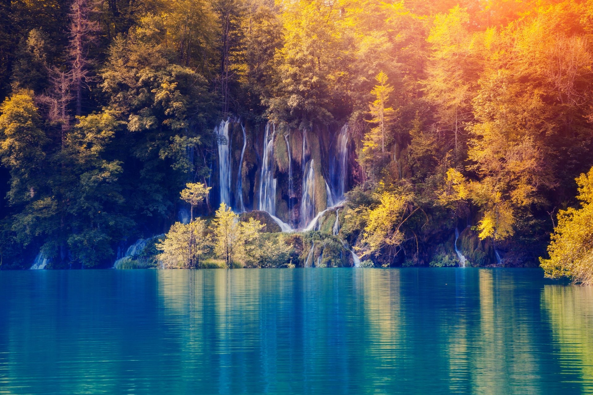 Download Fall Lake Nature Waterfall 4k Ultra HD Wallpaper | 6250x4160 ...