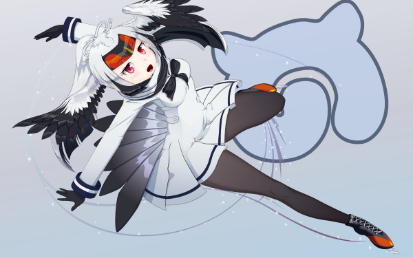 Anime Kemono Friends White-naped Crane HD Wallpaper | Background Image