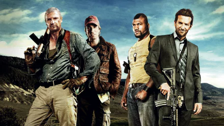 sharlto copley Bradley Cooper Liam Neeson Quinton Jackson movie The A-Team HD Desktop Wallpaper | Background Image
