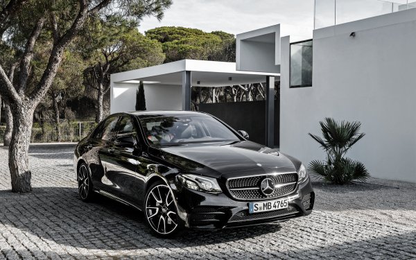 Vehicles Mercedes-Benz E-Class Mercedes-Benz Car Black Car HD Wallpaper | Background Image