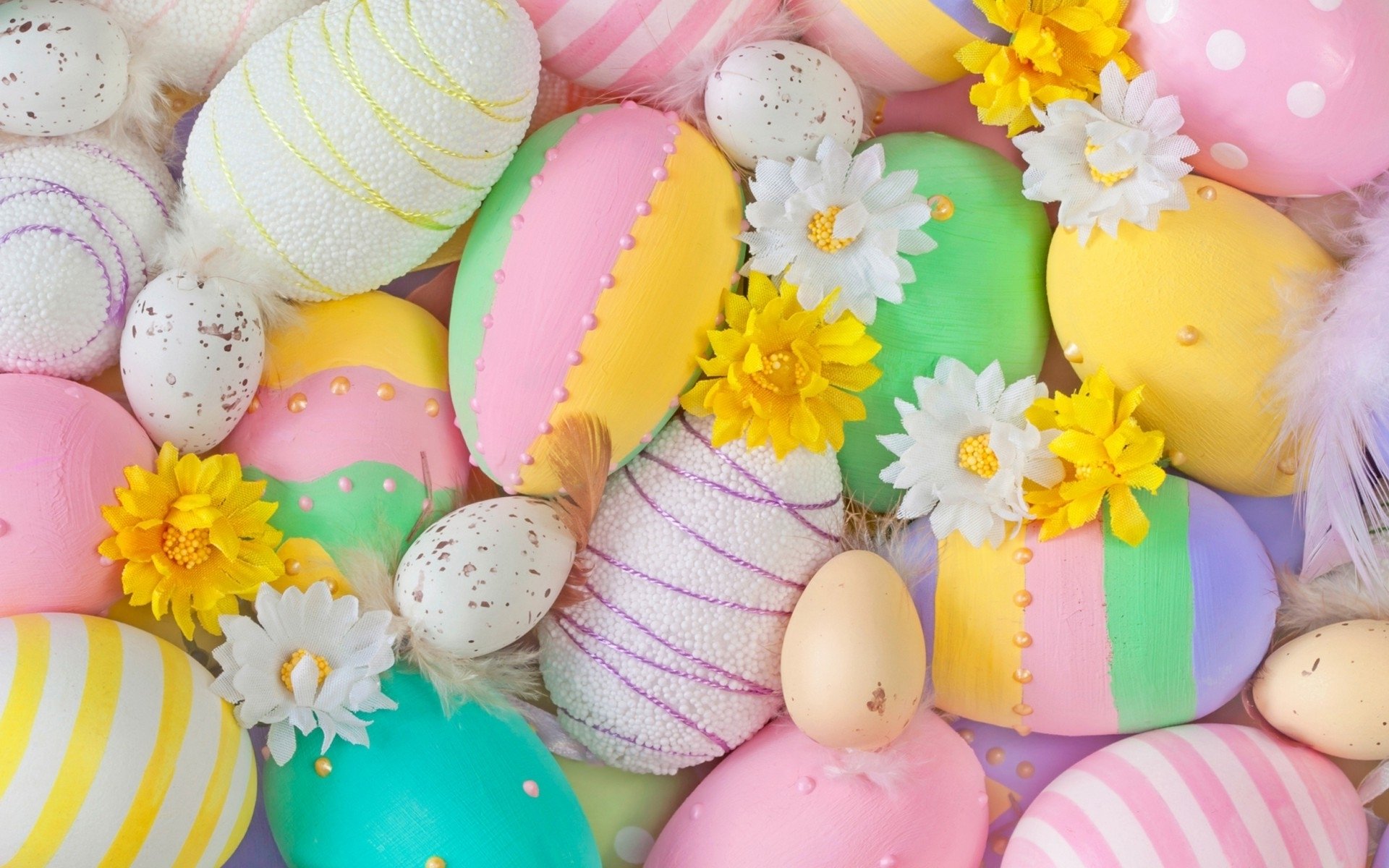 Download Pastel Colorful Colors Egg Easter Egg Holiday Easter HD Wallpaper