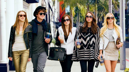 Claire Julien Katie Chang Taissa Farmiga Israel Broussard Emma Watson movie The Bling Ring HD Desktop Wallpaper | Background Image