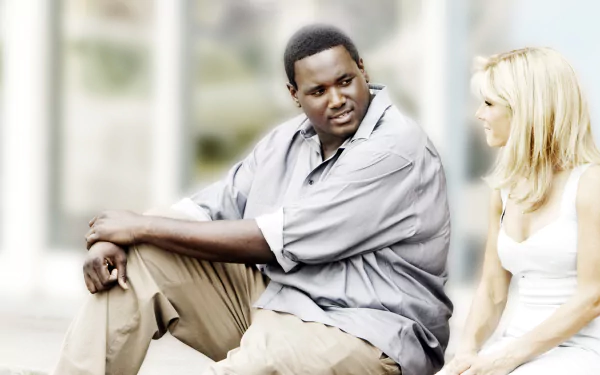 Sandra Bullock Quinton Aaron movie The Blind Side HD Desktop Wallpaper | Background Image