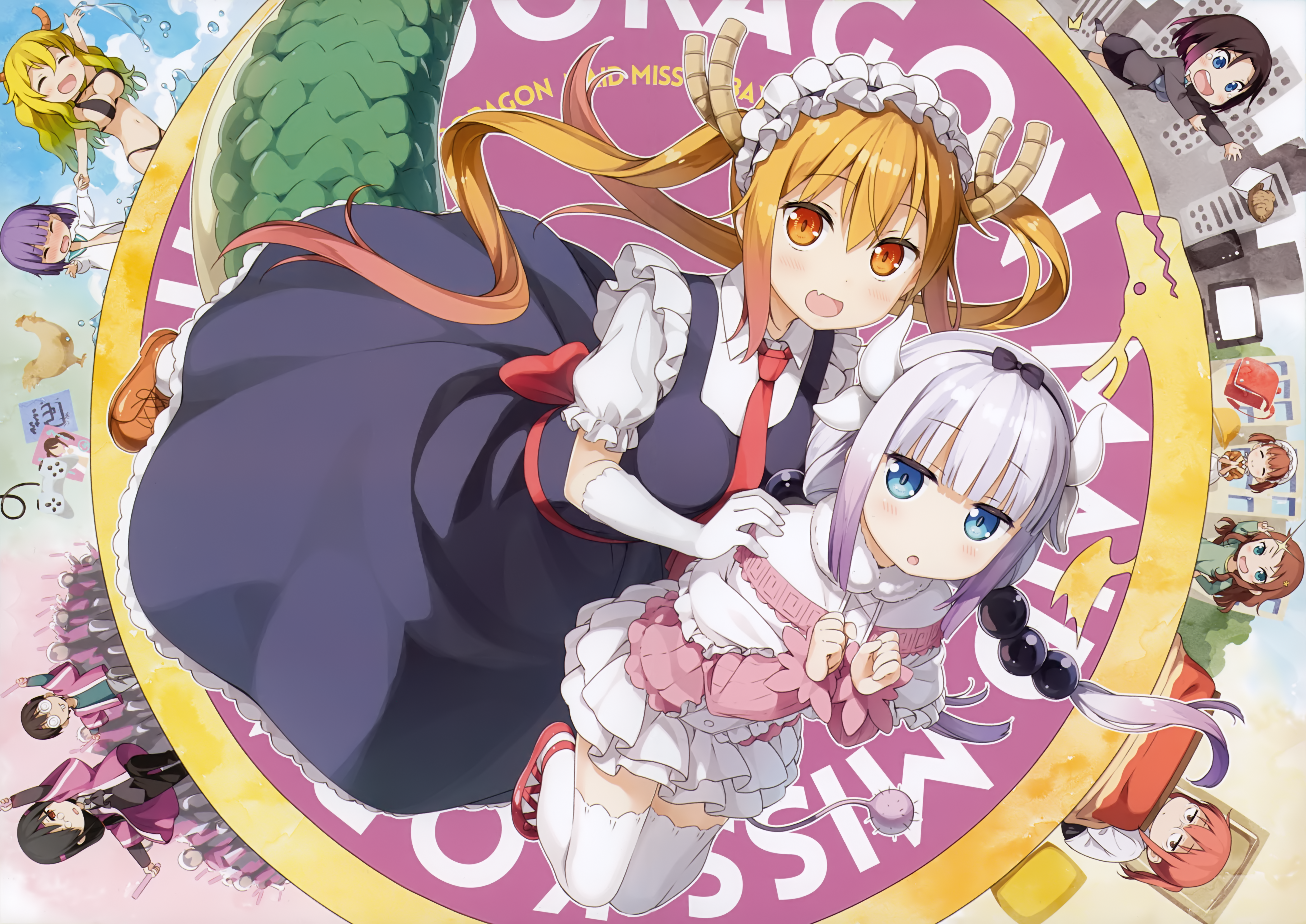 Kobayashisan Chi no Maid Dragon Miss Kobayashis Dragon Maid Wallpaper   Zerochan Anime Image Board