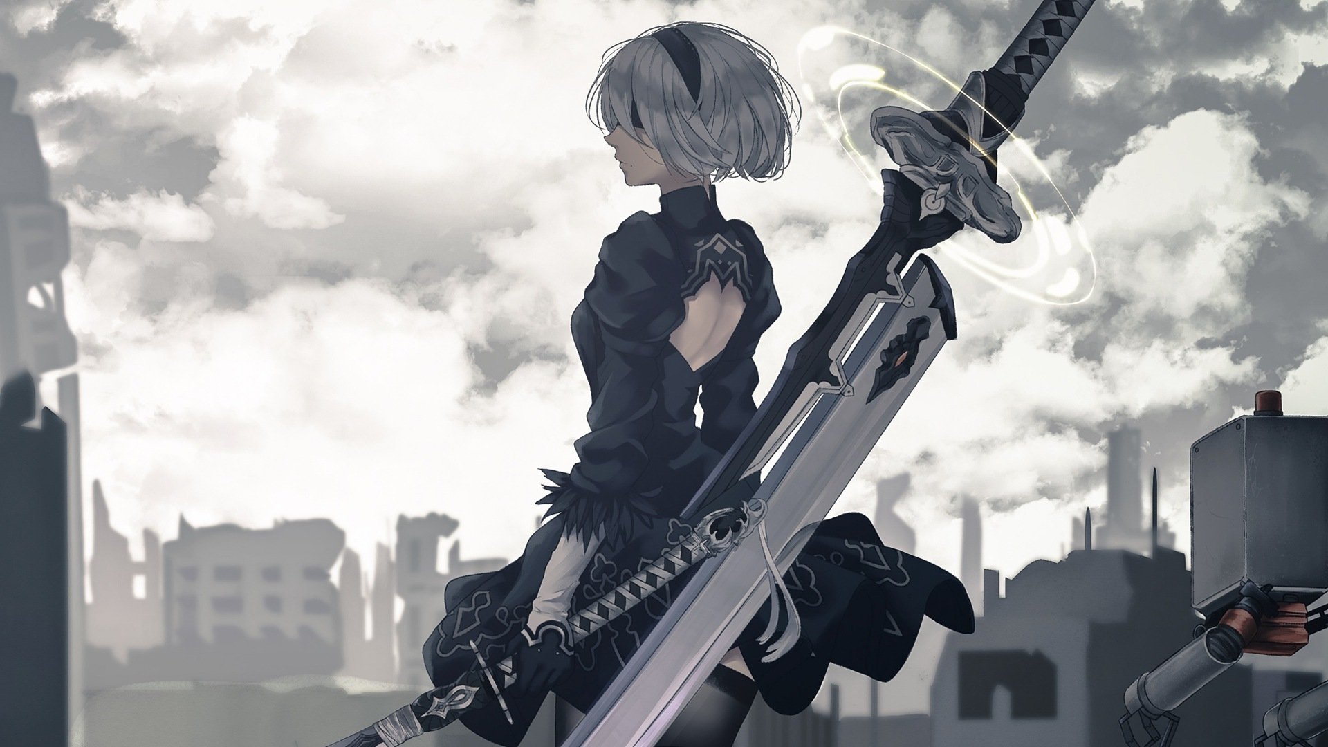 163 Nier Automata Hd Wallpapers Background Images Wallpaper Abyss