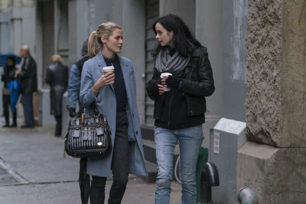 Jessica Jones Krysten Ritter Trish Walker Rachael Taylor TV Show The Defenders HD Desktop Wallpaper | Background Image