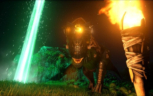 Video Game ARK: Survival Evolved Dinosaur HD Wallpaper | Background Image