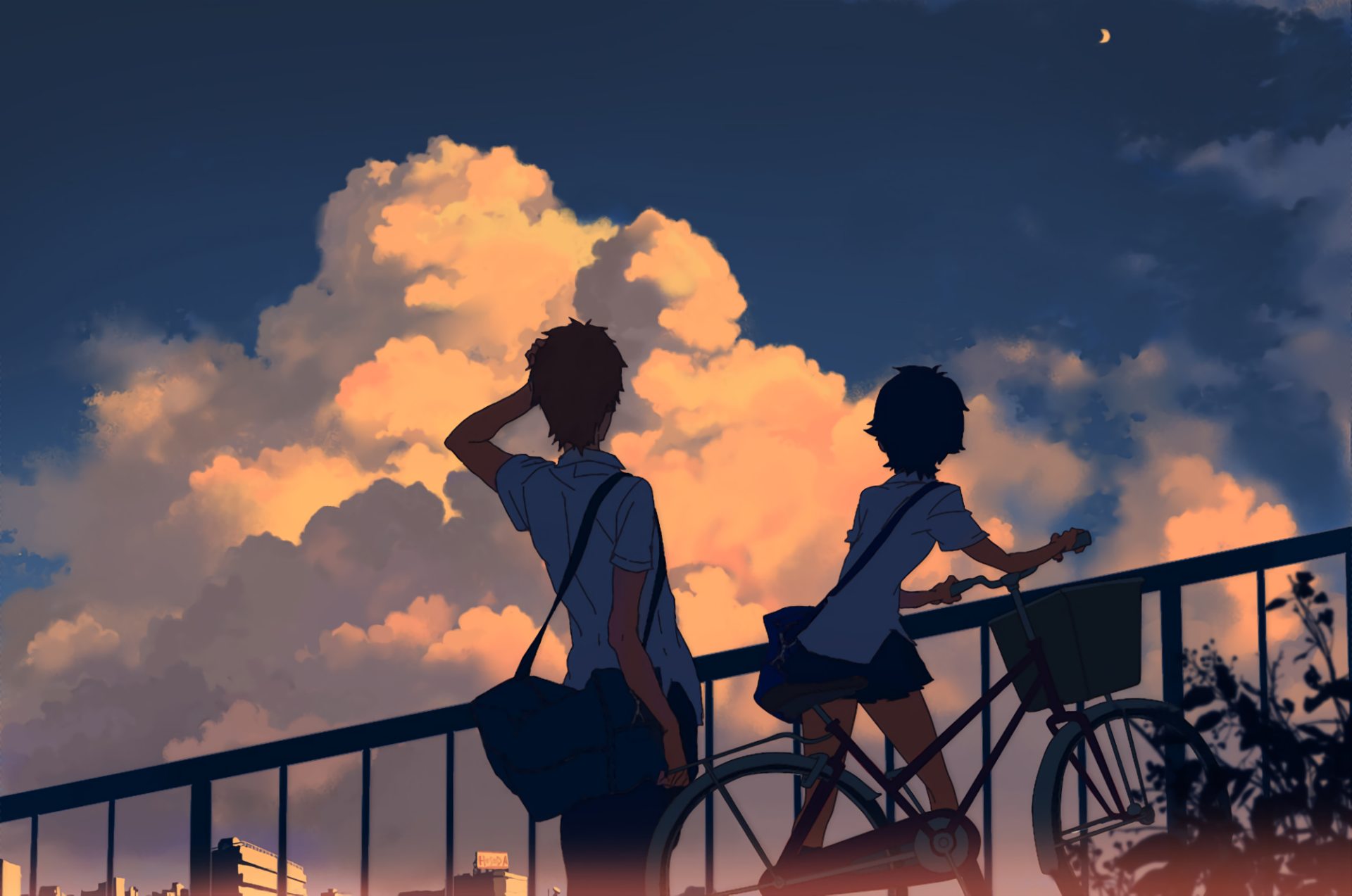Download Makoto Konno Chiaki Kuriyama Anime The Girl Who Leapt Through Time HD Wallpaper