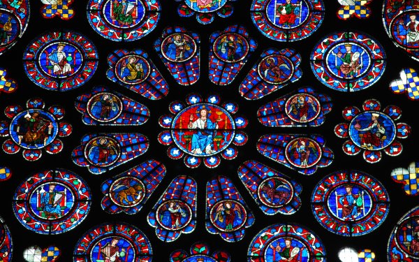 Photography Stained Glass Church Religious Colorful HD Wallpaper | Background Image