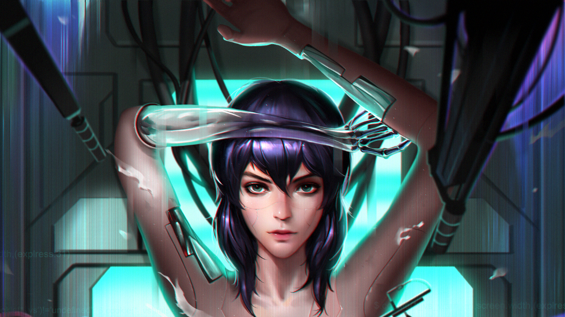 Anime Ghost In The Shell Hd Wallpaper