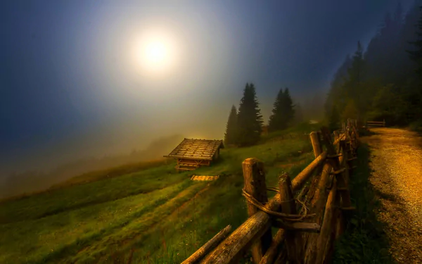 Tiny House in the Misty Mountains