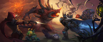 Kael'thas Sunstrider Abathur (StarCraft) Diablo Sarah Kerrigan Tychus Findlay Demon Hunter (Diablo III) battle video game Heroes of the Storm HD Desktop Wallpaper | Background Image