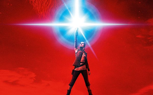 Movie Star Wars: The Last Jedi Star Wars Rey Daisy Ridley Lightsaber HD Wallpaper | Background Image