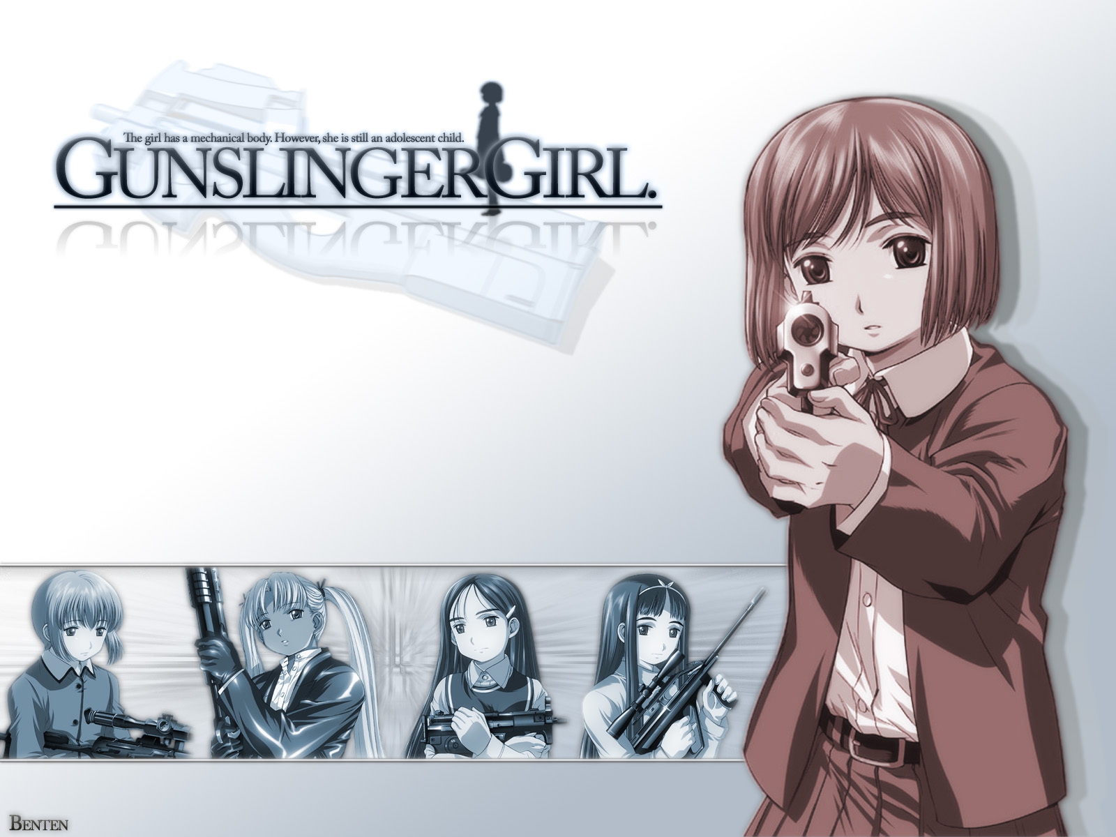 Anime Gunslinger Girl Wallpaper