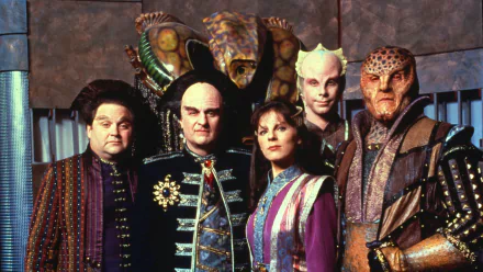 Lennier (Babylon 5) Delenn (Babylon 5) Kosh Naranek Londo Mollari Vir Cotto G'Kar TV Show Babylon 5 HD Desktop Wallpaper | Background Image