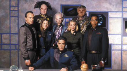 Talia Winters Stephen Franklin Michael Garibaldi Susan Ivanova Delenn (Babylon 5) Jeffery Sinclair Londo Mollari G'Kar TV Show Babylon 5 HD Desktop Wallpaper | Background Image