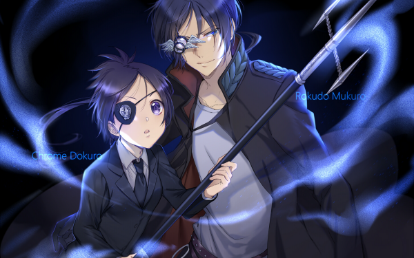 Anime Katekyō Hitman Reborn! Mukuro Rokudo Chrome Dokuro HD Wallpaper | Background Image