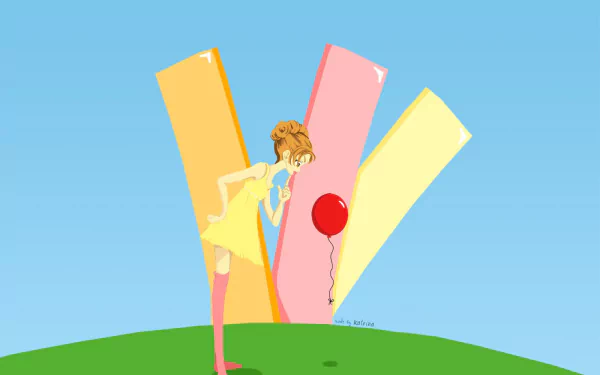 Anime Neighborhood Story HD Desktop Wallpaper | Background Image