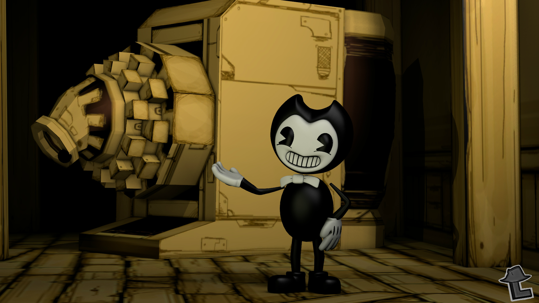 Bendy (Bendy And The Ink Machine) wallpapers for desktop, download free  Bendy (Bendy And The Ink Machine) pictures and backgrounds for PC