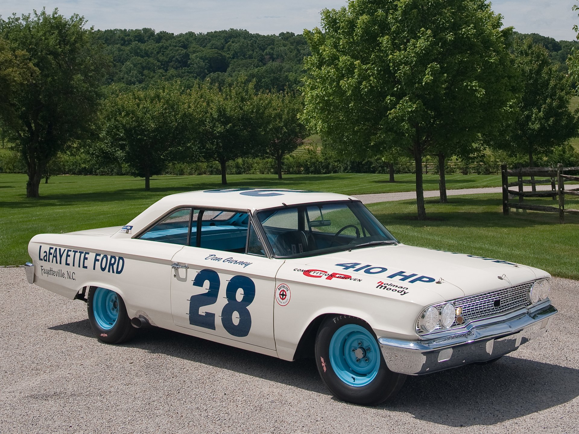 Download NASCAR Ford Galaxie 500 XL 427 Lightweight Vehicle Ford Galaxie 500 HD Wallpaper