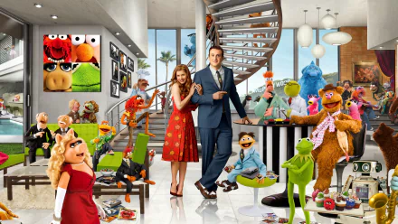 Jason Segel Amy Adams movie The Muppets (TV Show) HD Desktop Wallpaper | Background Image