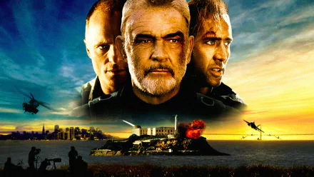 Sean Connery Nicolas Cage movie the rock HD Desktop Wallpaper | Background Image