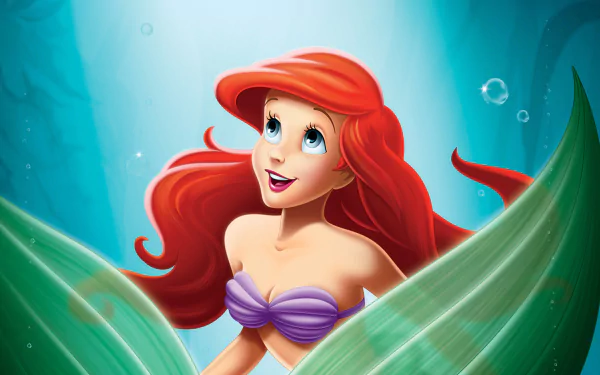 The Little Mermaid red hair mermaid Ariel (The Little Mermaid) movie The Little Mermaid (1989) HD Desktop Wallpaper | Background Image