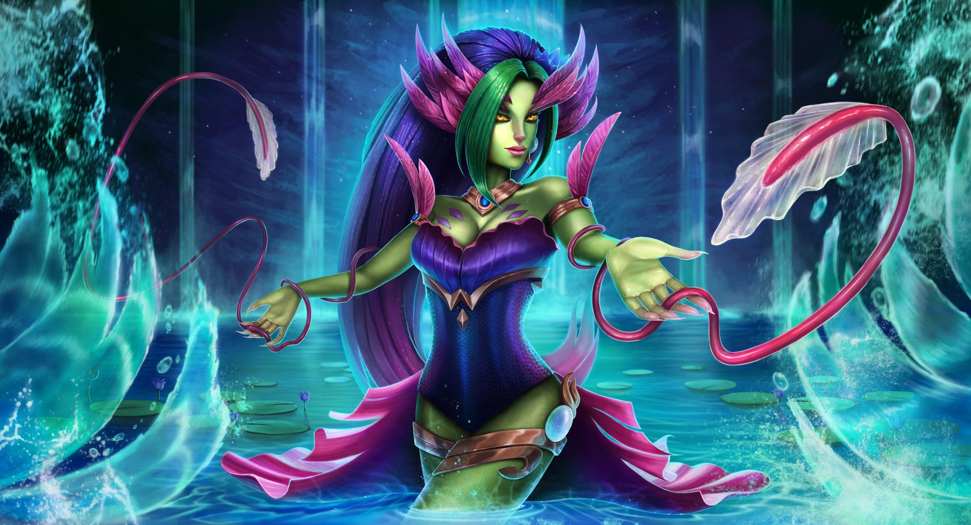 Download Zyra (League Of Legends) Video Game League Of Legends HD Wallpaper
