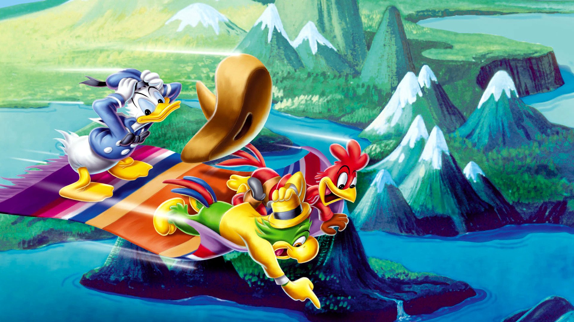 Download Donald Duck Movie The Three Caballeros HD Wallpaper