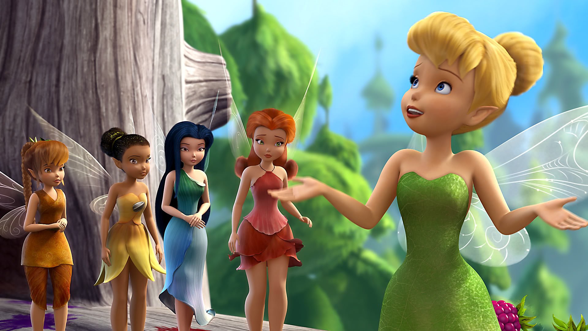 Download Movie Tinker Bell HD Wallpaper, image size:1920x1080