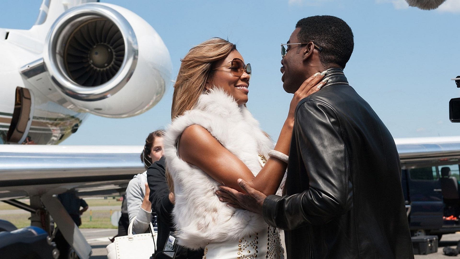 Download Rosario Dawson Chris Rock Movie Top Five HD Wallpaper