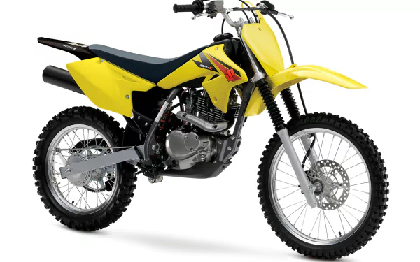 vehicle Suzuki DR-Z125L HD Desktop Wallpaper | Background Image