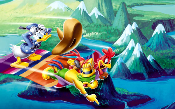 Donald Duck movie The Three Caballeros HD Desktop Wallpaper | Background Image