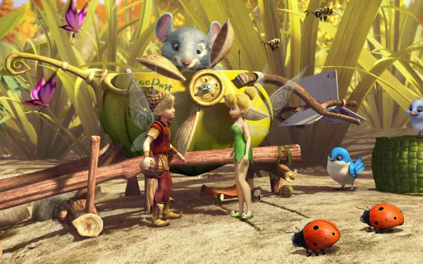 movie Tinker Bell and the Lost Treasure HD Desktop Wallpaper | Background Image