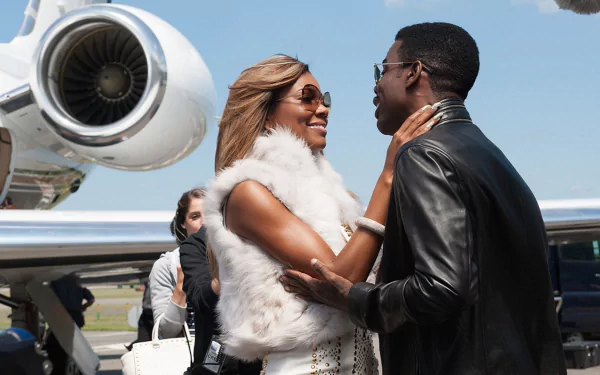 Rosario Dawson Chris Rock movie Top Five HD Desktop Wallpaper | Background Image