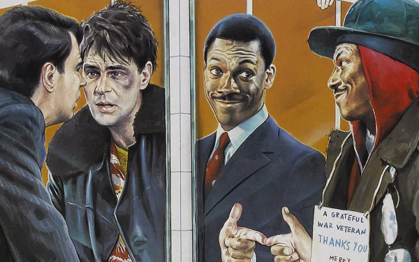 Dan Aykroyd Eddie Murphy movie Trading Places HD Desktop Wallpaper | Background Image