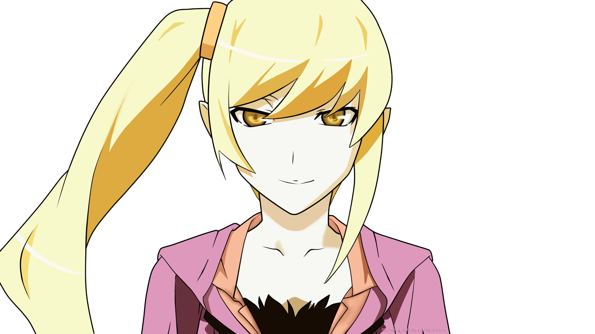 Download Kiss-shot Acerola-orion Heart-under-blade Shinobu Oshino Anime  Monogatari (Series) HD Wallpaper