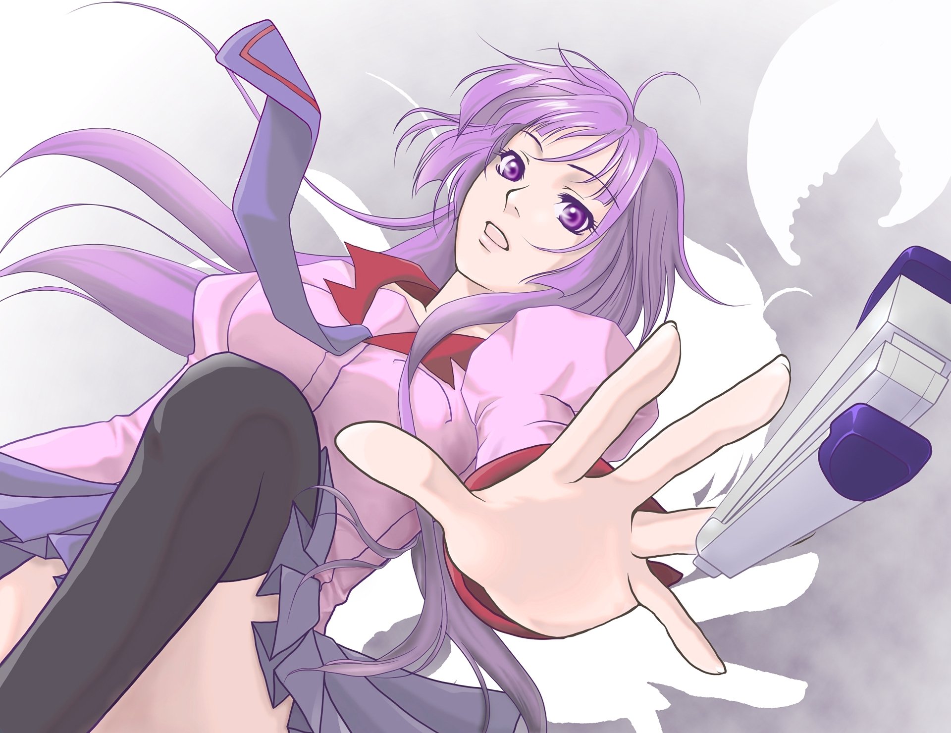 Download Hitagi Senjōgahara Anime Monogatari (Series) HD Wallpaper ...