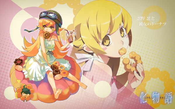 Anime Monogatari (Series) Shinobu Oshino HD Wallpaper | Background Image