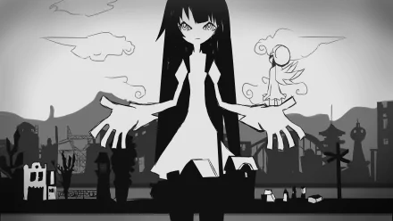 Hitagi Senjōgahara Anime Monogatari (Series) HD Desktop Wallpaper | Background Image