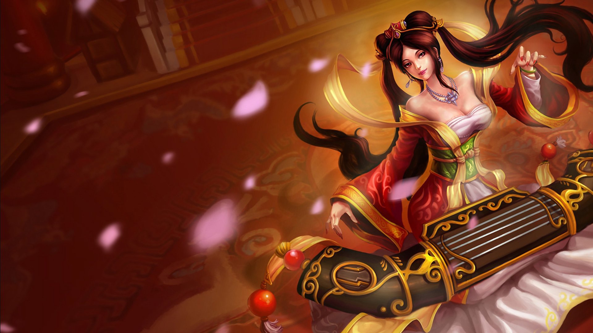 Download Sona (League Of Legends) Fantasy Video Game League Of Legends 4k Ultra HD Wallpaper