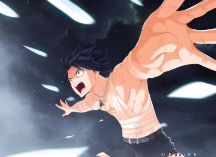 Gray Fullbuster Anime Fairy Tail HD Desktop Wallpaper | Background Image