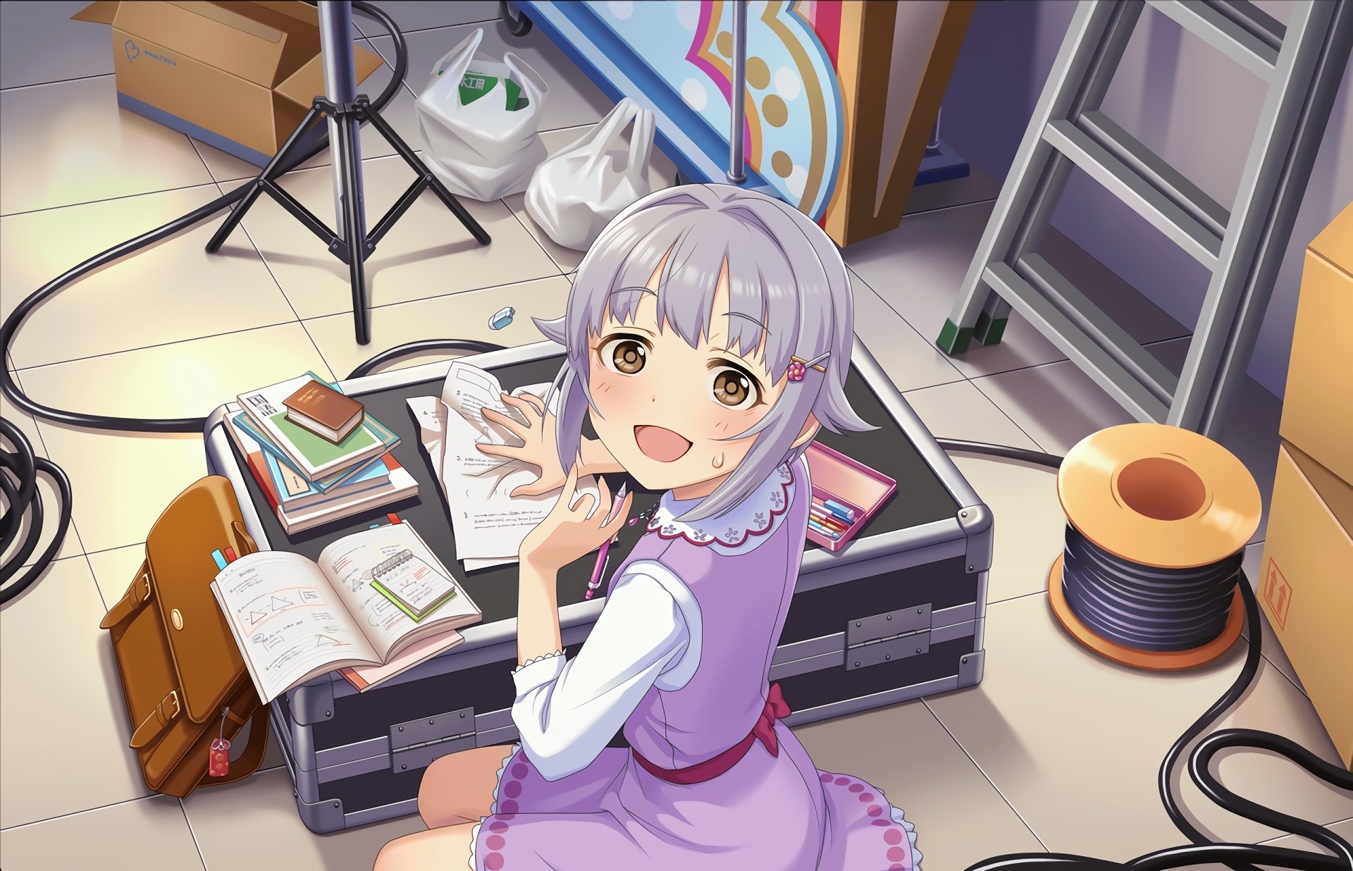 Download Sachiko Koshimizu Anime THE IDOLM@STER: Cinderella Girls Starlight Stage HD Wallpaper